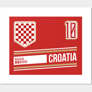 Croatia Hrvatska World Soccer Football Futbol Posters and Art